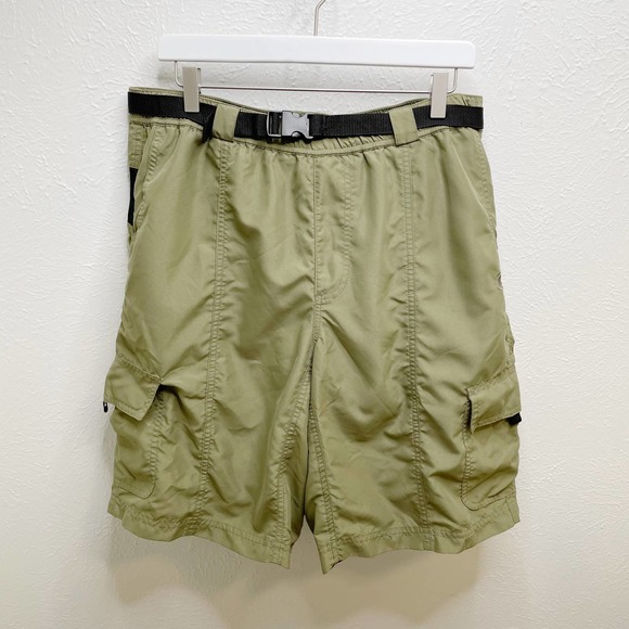 Cannondale Other - Cannondale Mens XL Army Olive Green Cycling Hybrid Cargo 11" Shorts Padded Seat